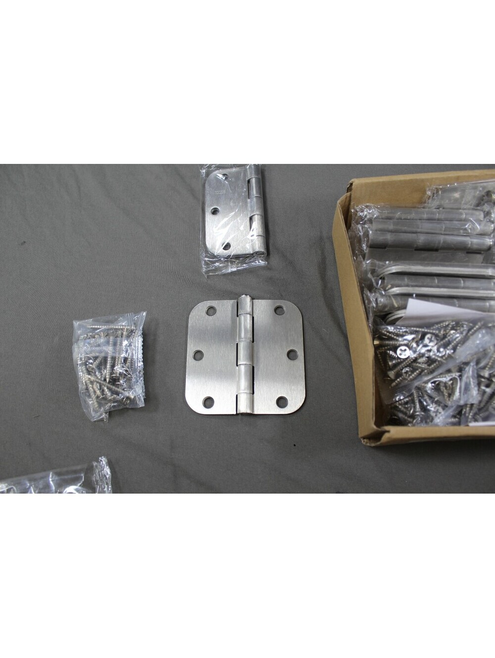 Bulk Lot: 30+ Industrial Stainless Steel Door Hinge Sets
